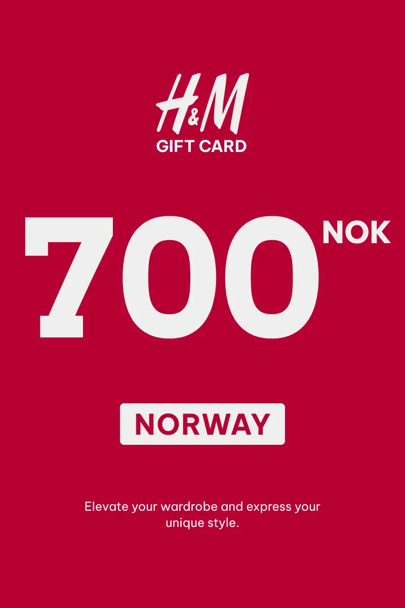 HandM 700 NOK Gift Card (Norway) - Digital Key
