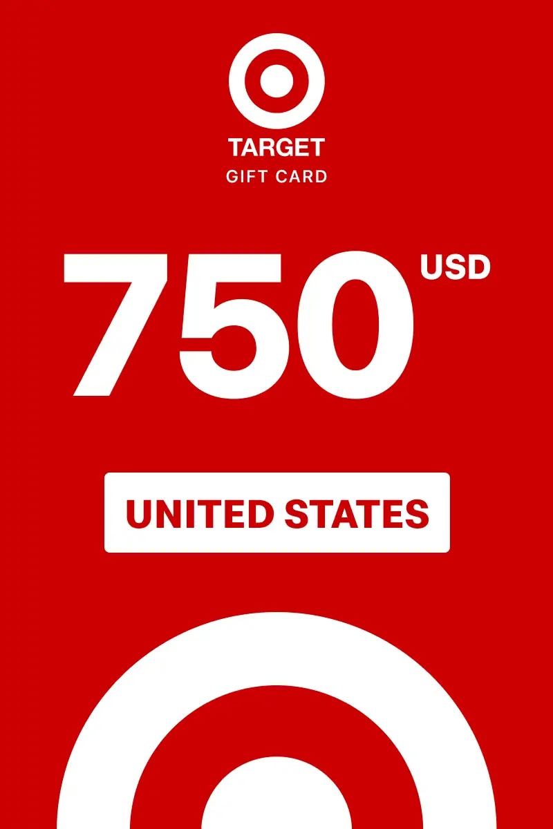 Target 750 USD Gift Card (United States) - Digital Key