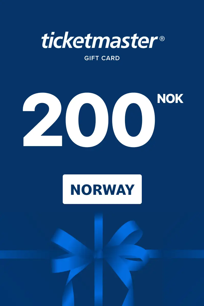 Ticketmaster 200 NOK Gift Card (Norway) - Digital Key