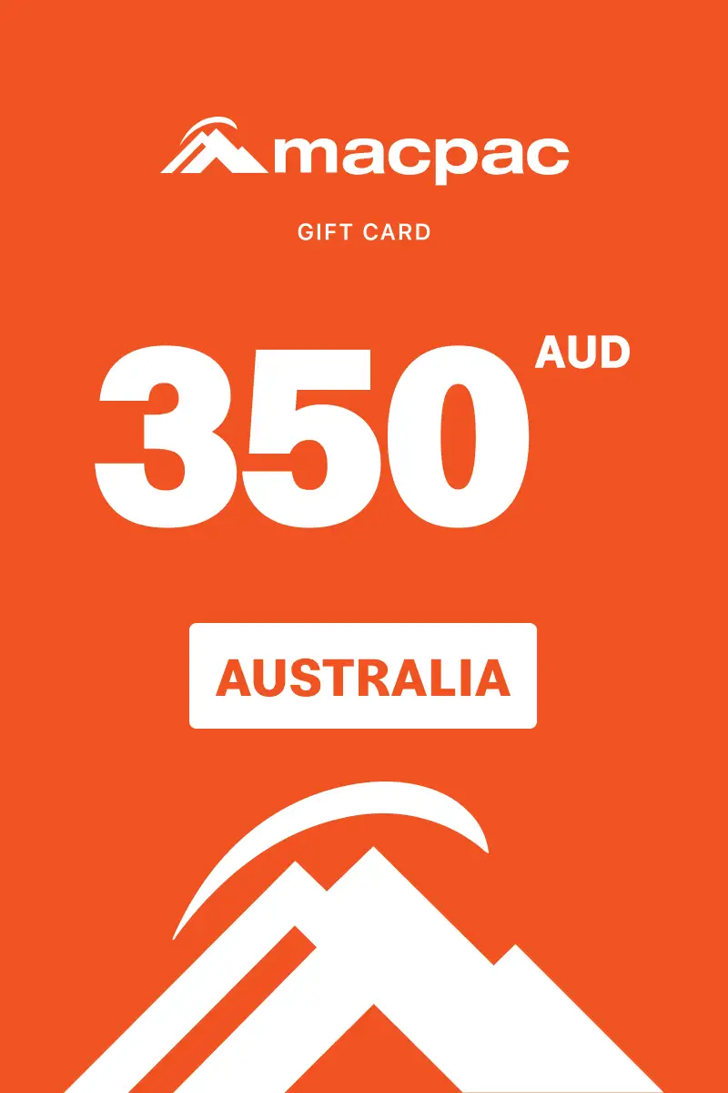 Macpac 350 AUD Gift Card (Australia) - Digital Key