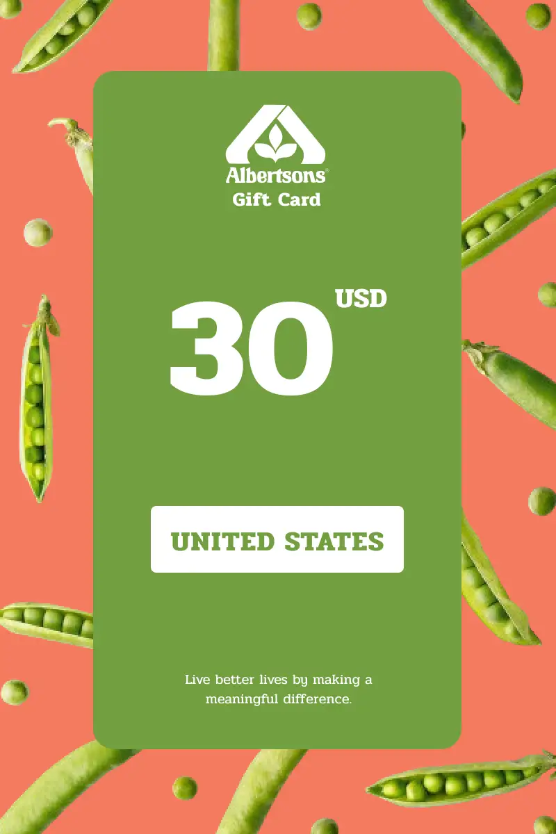 Albertson's 30 USD Gift Card (United States) - Digital Key
