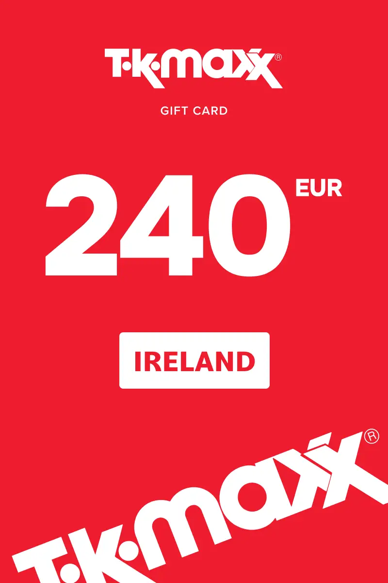 TK Maxx 240 EUR Gift Card (Ireland) - Digital Key