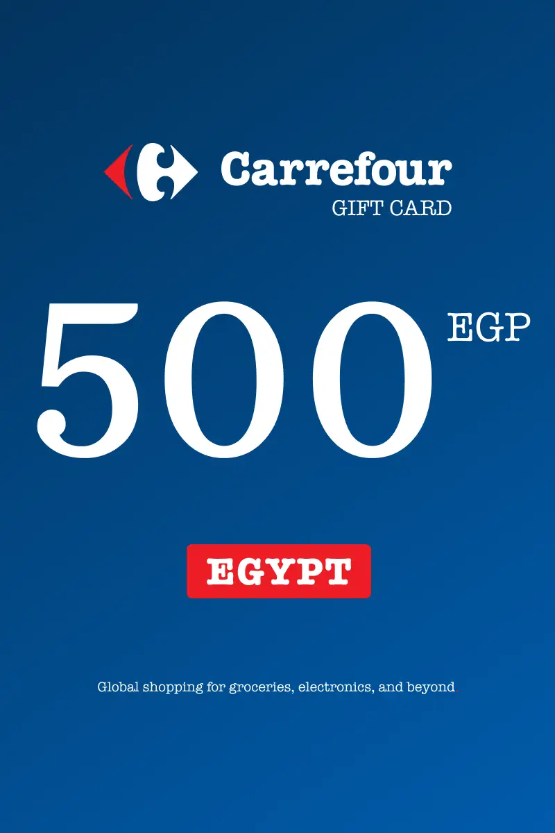 Carrefour 500 EGP Gift Card (Egypt) - Digital Key