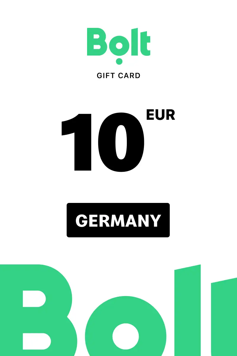 Bolt 10 EUR Gift Card (Germany) - Digital Key