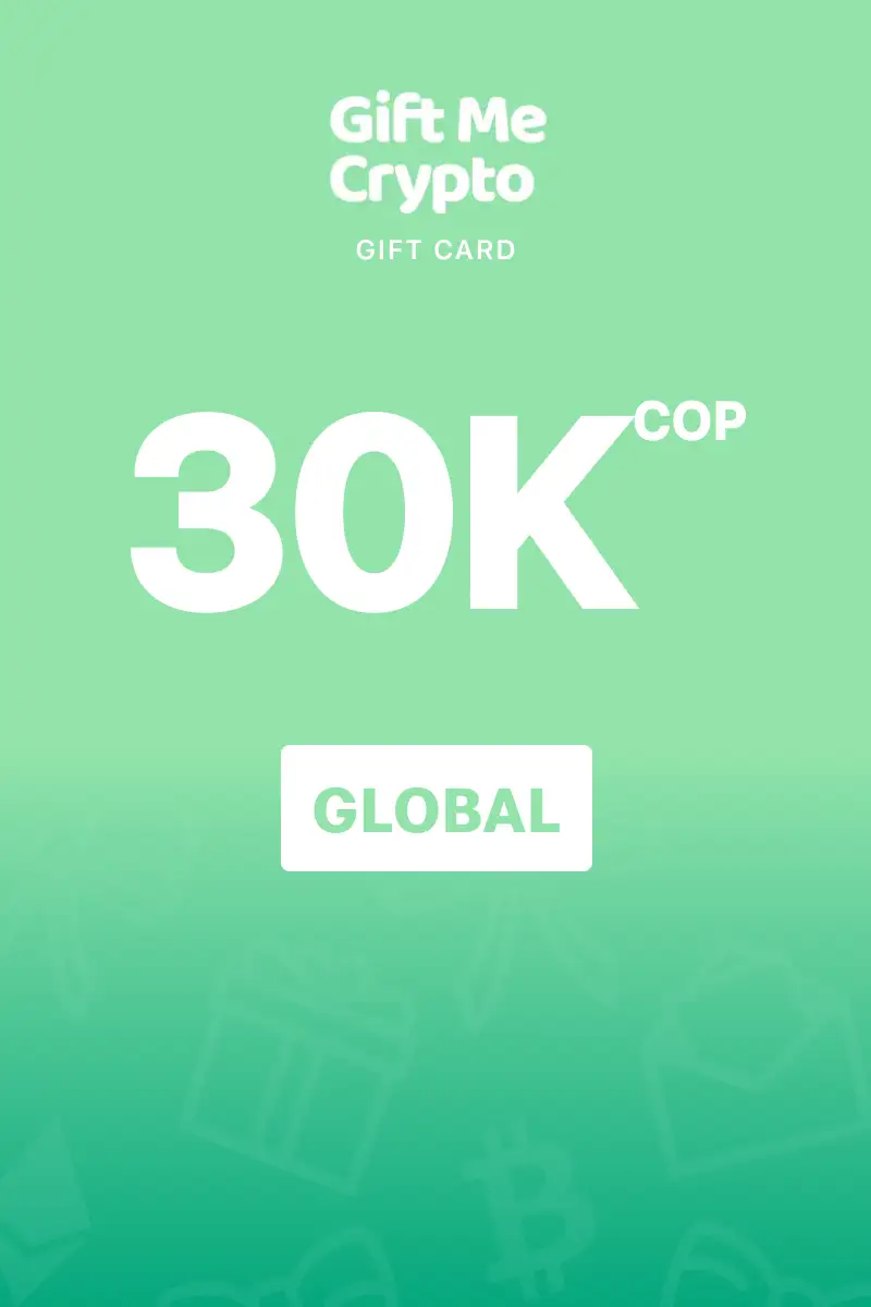 Gift Me Crypto 30000 COP Gift Card (Global) - Digital Key