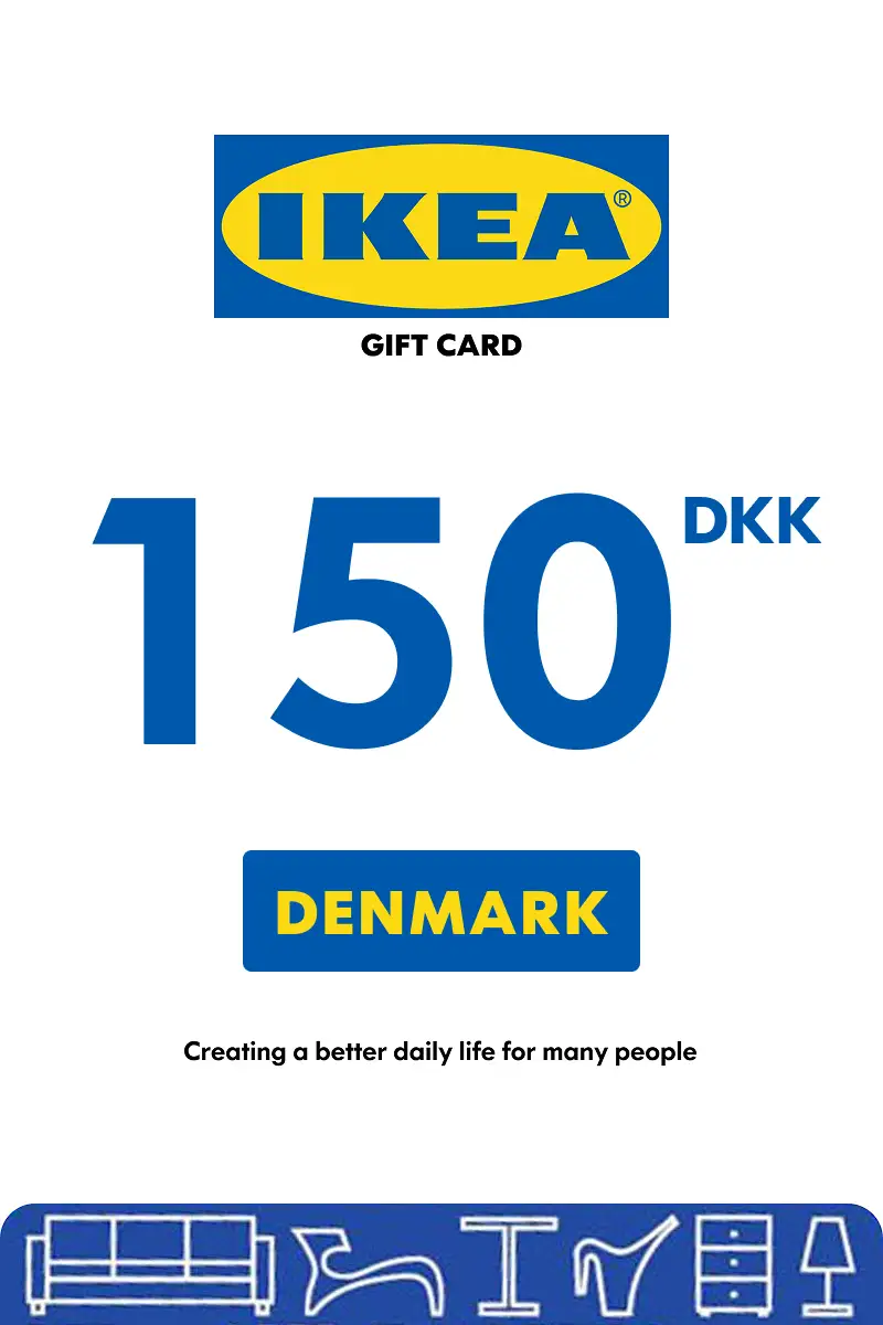IKEA 150 DKK Gift Card (Denmark) - Digital Key
