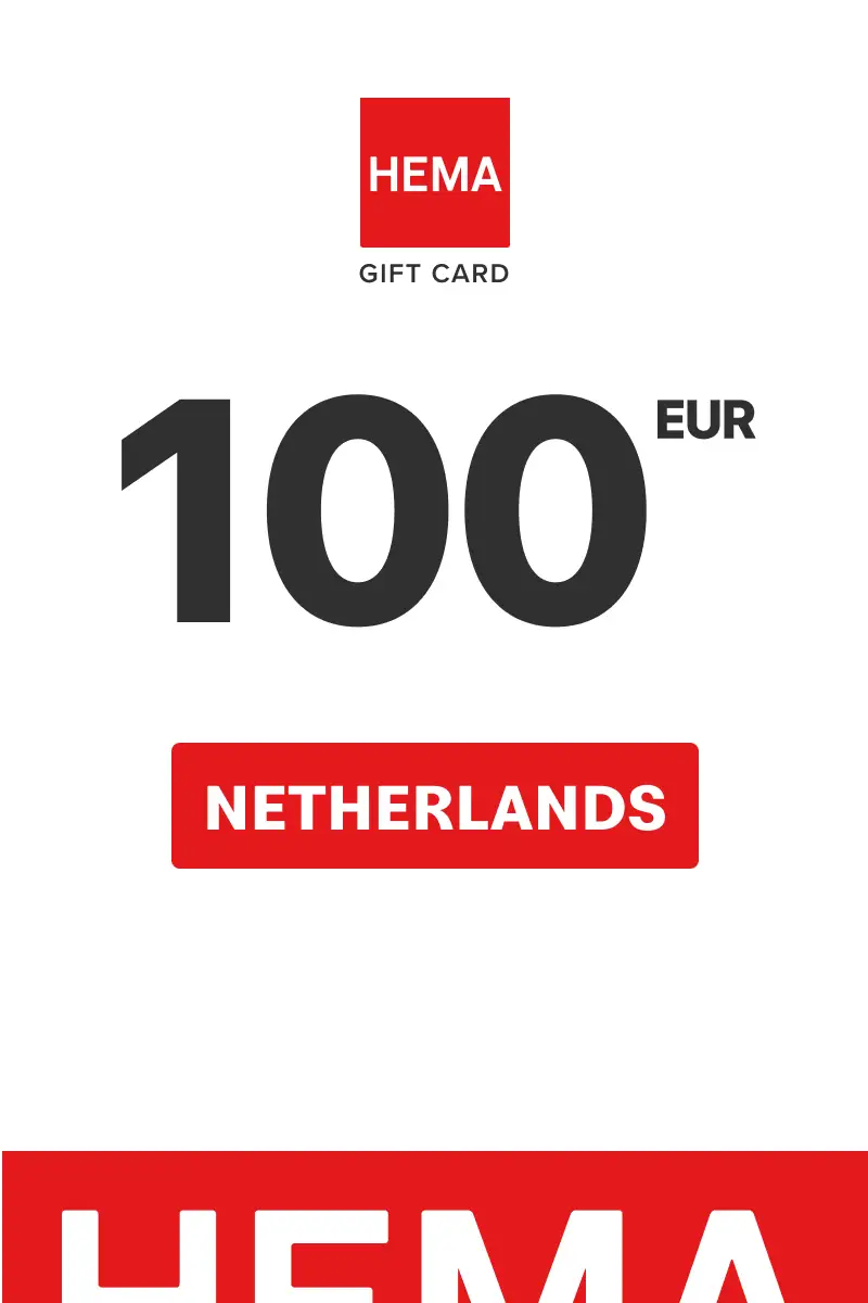 HEMA 100 EUR Gift Card (Netherlands) - Digital Key
