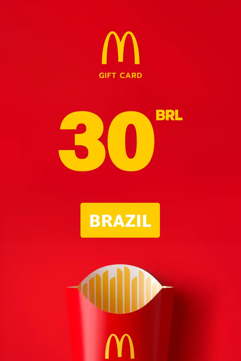 McDonald's 30 BRL Gift Card (Brazil) - Digital Key