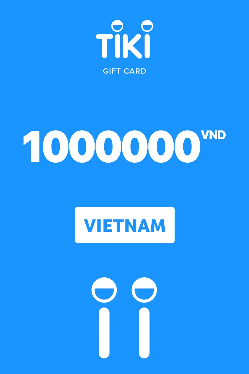 Tiki 1000000 VND Gift Card (Vietnam) - Digital Key