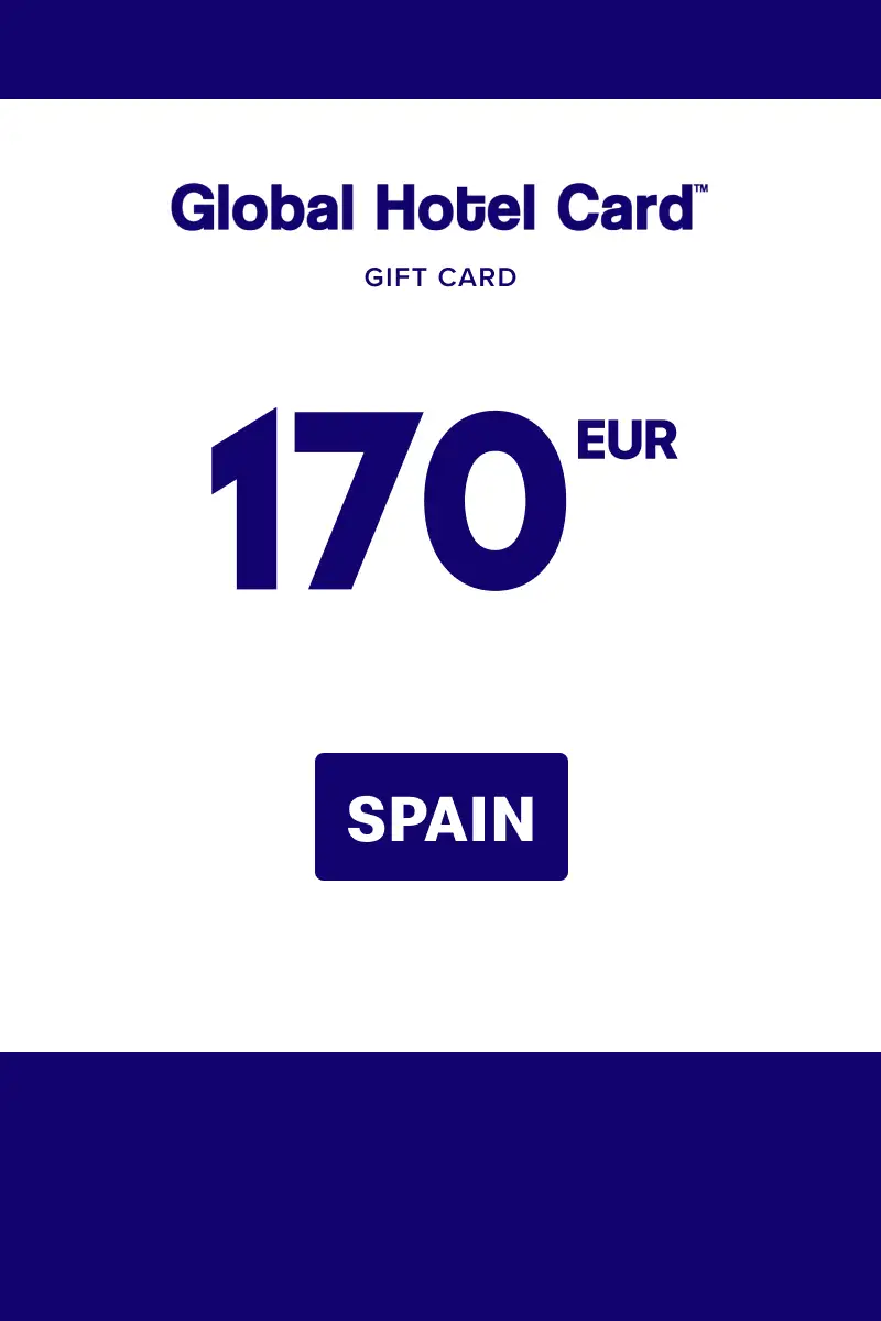 Global Hotel Card 170 EUR Gift Card (Spain) - Digital Key