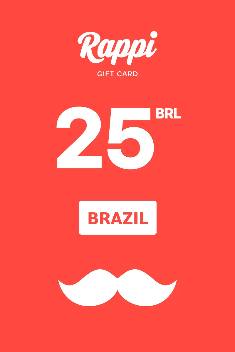 Rappi 25 BRL Gift Card (Brazil) - Digital Key