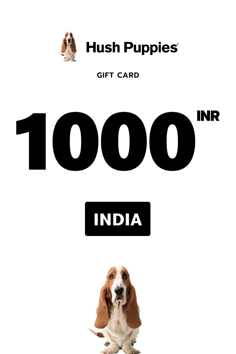 Hush Puppies 1000 INR Gift Card (India) - Digital Key