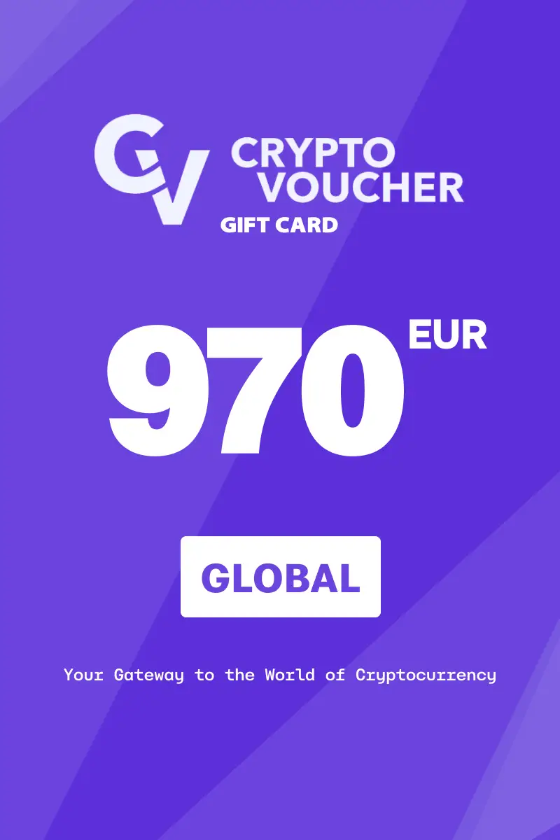 Crypto Voucher (ETH) 970 EUR Gift Card (Global) - Digital Key
