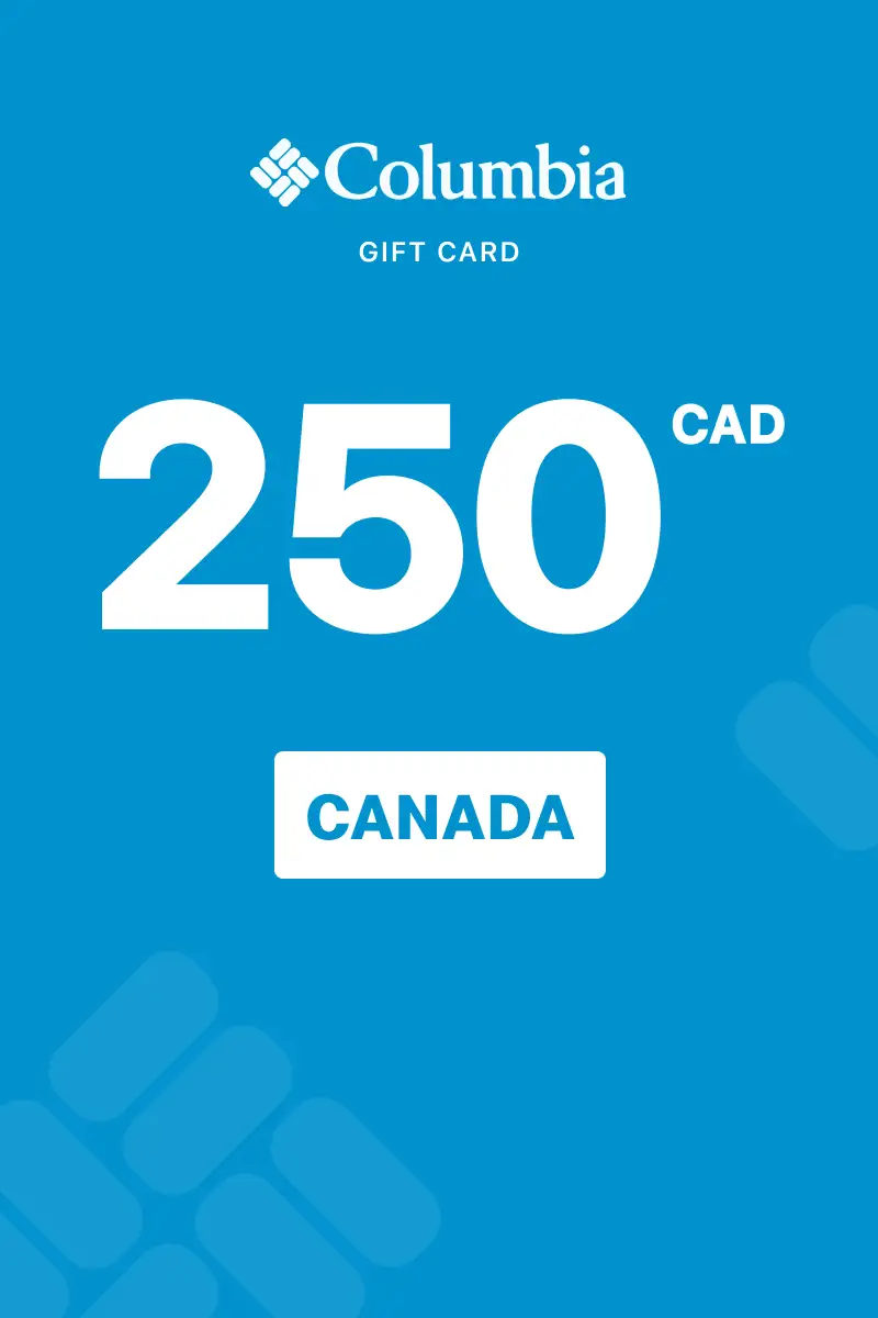 Columbia Sportswear 250 CAD Gift Card (Canada) - Digital Key