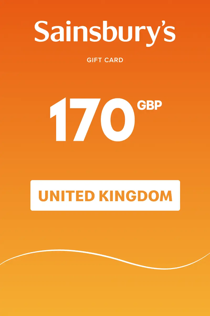 Sainsbury's 170 GBP Gift Card (United Kingdom) - Digital Key