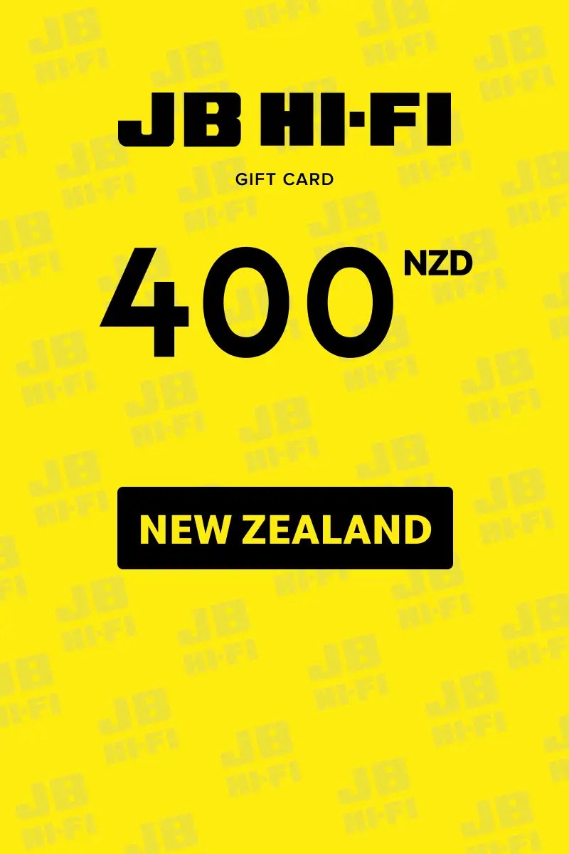 JB HI-FI 400 NZD Gift Card (New Zealand) - Digital Key
