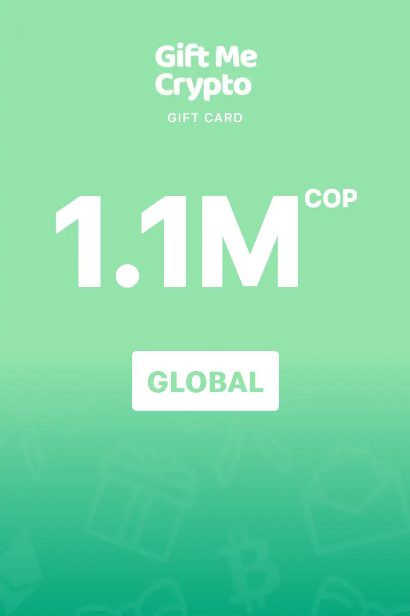 Gift Me Crypto 1100000 COP Gift Card (Global) - Digital Key