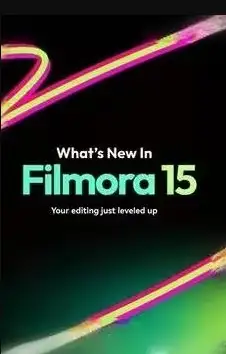 Wondershare Filmora 15 Video Editor (Global) (Mac) 1 Device Lifetime - Digital Key afbeelding