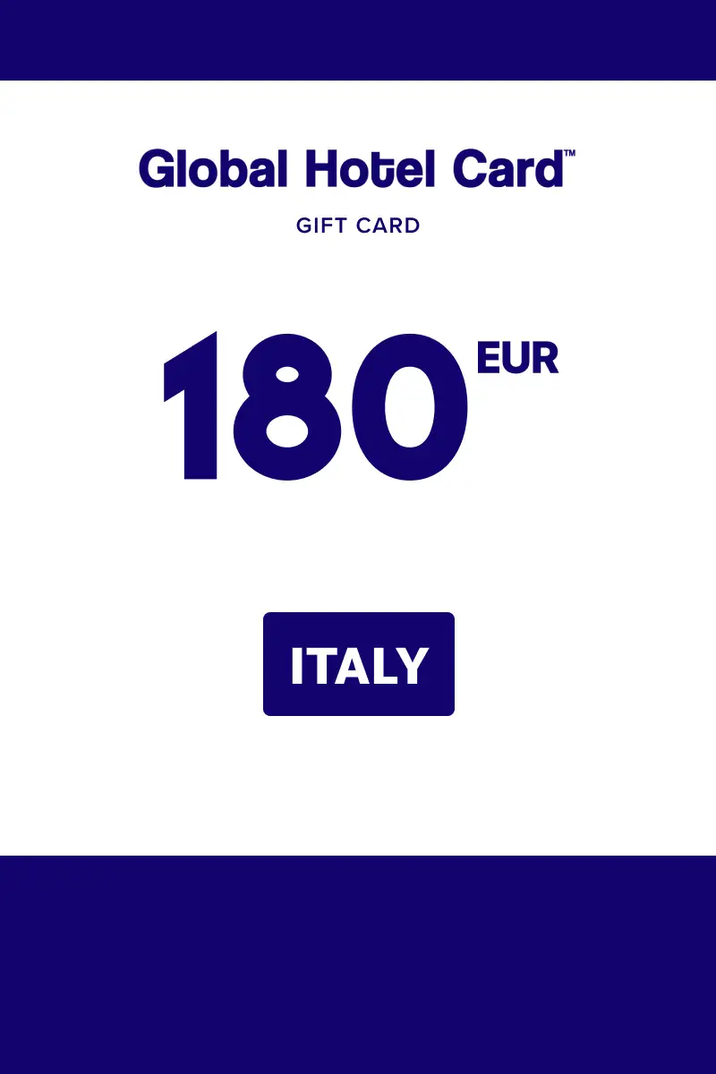 Global Hotel Card 180 EUR Gift Card (Italy) - Digital Key