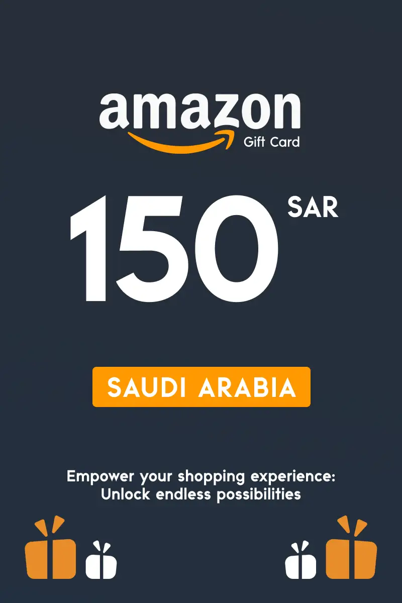 Amazon 150 SAR Gift Card (Saudi Arabia) - Digital Key