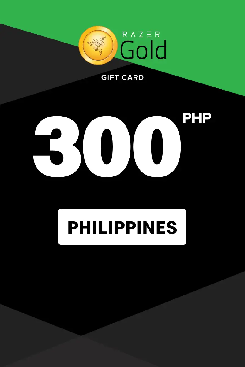 Razer Gold 300 PHP Gift Card (Philippines) - Digital Key afbeelding 1