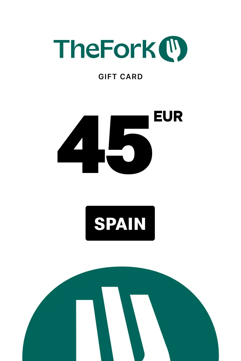 TheFork 45 EUR Gift Card (Spain) - Digital Key