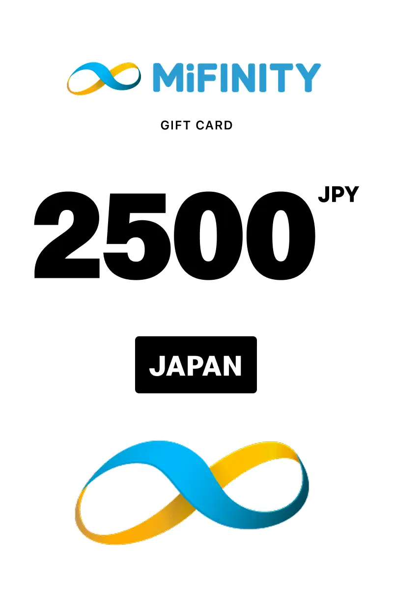 MiFinity 2500 JPY Gift Card (Japan) - Digital Key