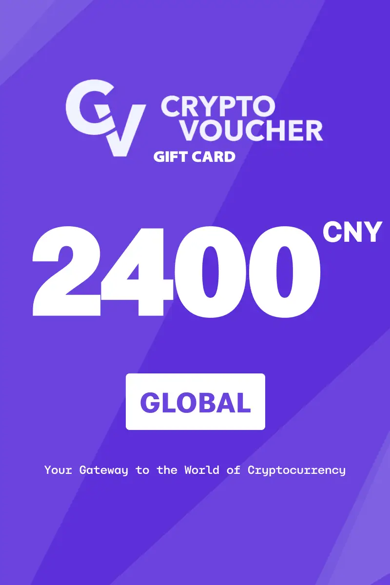 Crypto Voucher 2400 CNY Gift Card (Global) - Digital Key