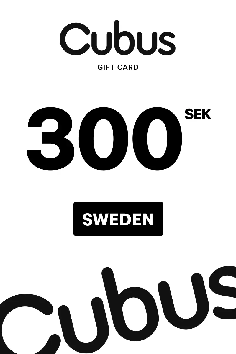 Cubus 300 SEK Gift Card (Sweden) - Digital Key