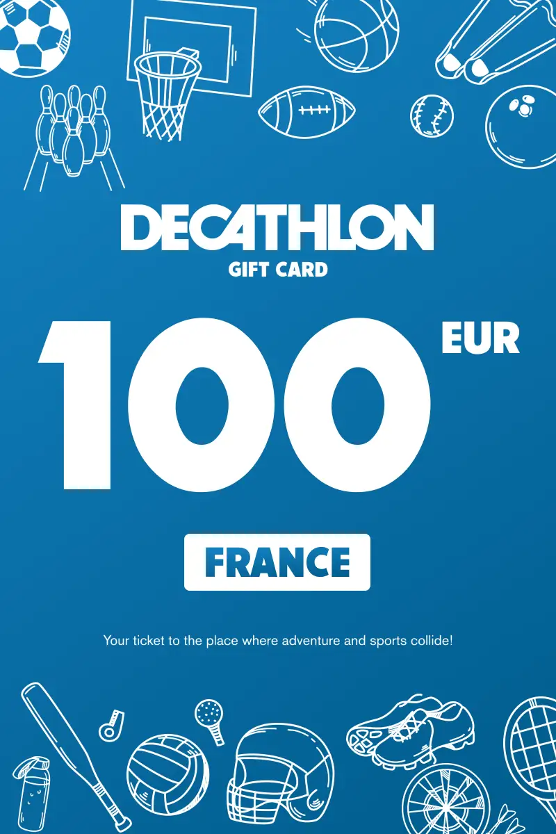 Decathlon 100 EUR Gift Card (France) - Digital Key