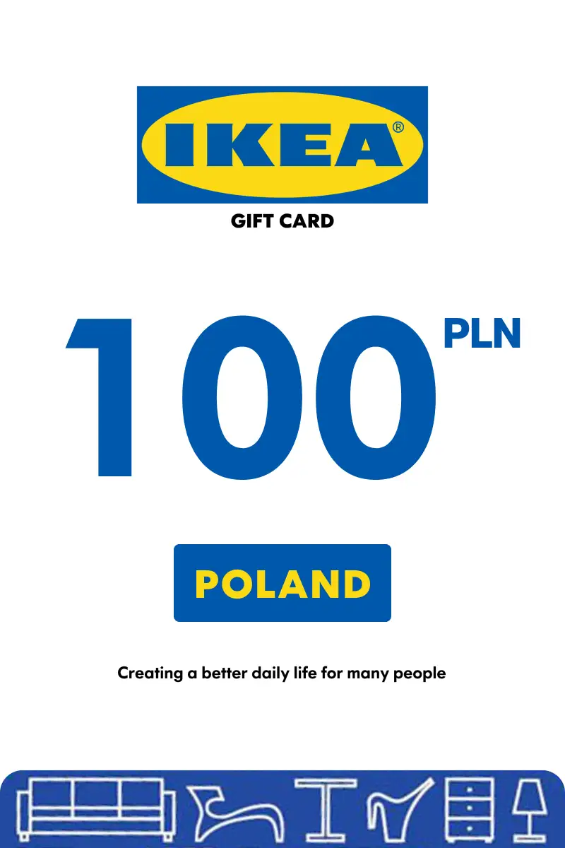 IKEA 100 PLN Gift Card (Poland) - Digital Key