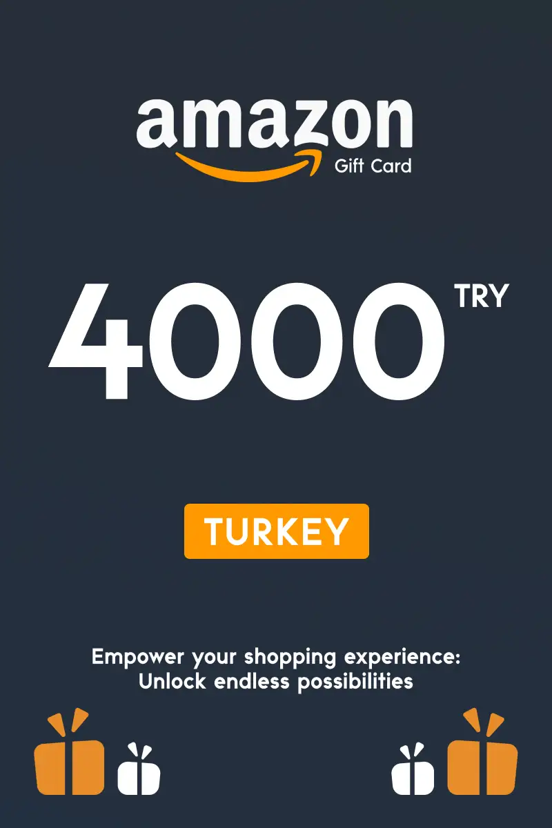 Amazon 4000 TRY Gift Card (Turkey) - Digital Key