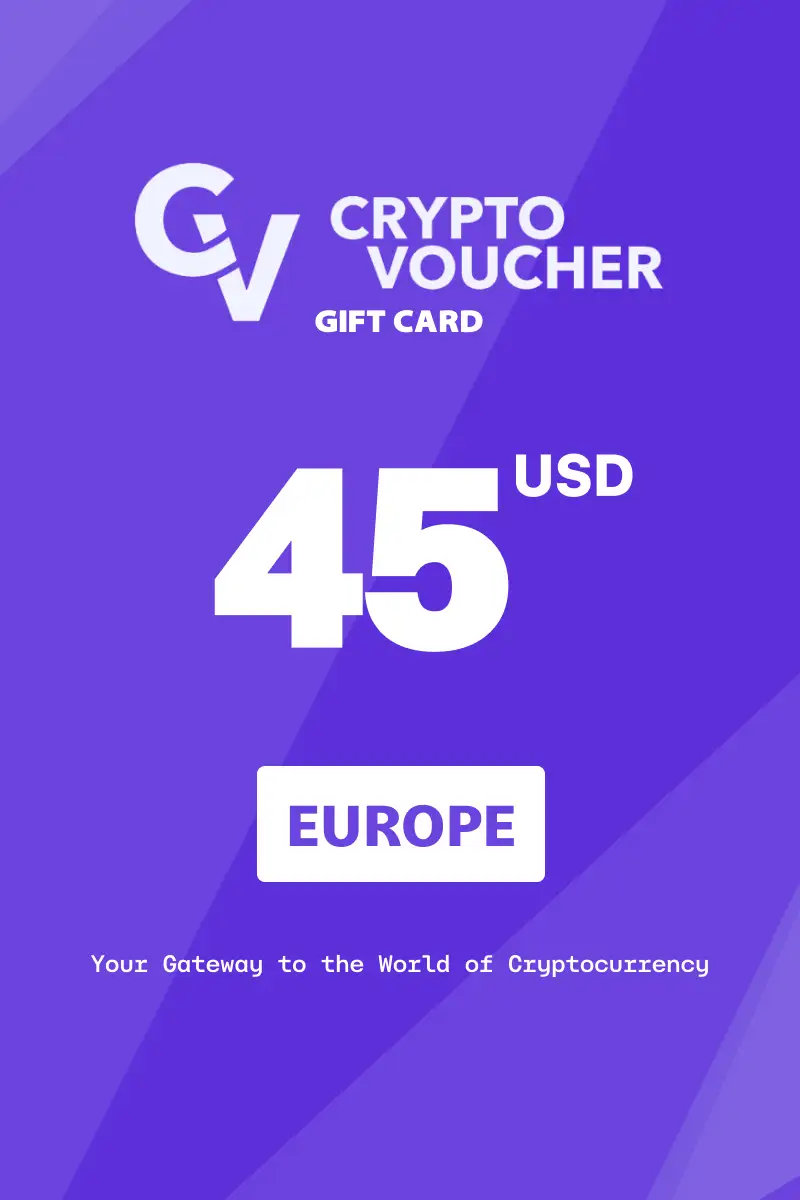 Crypto Voucher (ETH) 45 USD Gift Card (Europe) - Digital Key