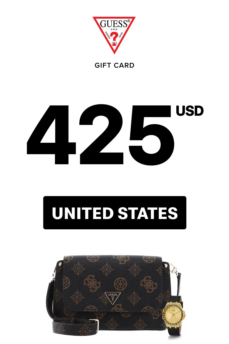 Guess 425 USD Gift Card (United States) - Digital Key
