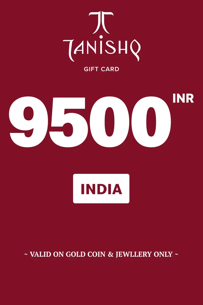 Tanishq Gold Coin 9500 INR Gift Card (India) - Digital Key