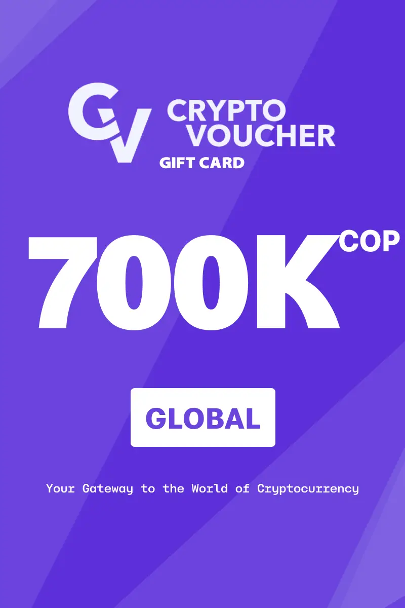 Crypto Voucher 700000 COP Gift Card (Global) - Digital Key