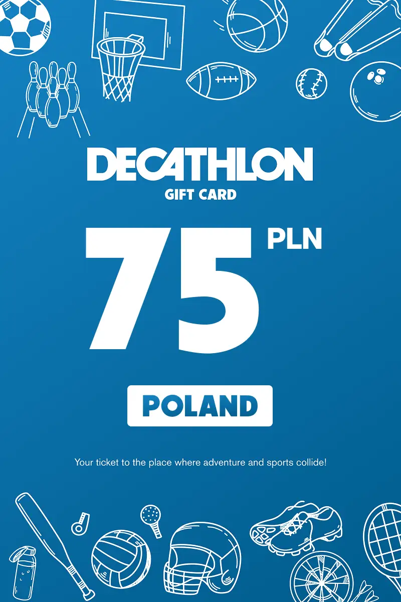 Decathlon 75 PLN Gift Card (Poland) - Digital Key
