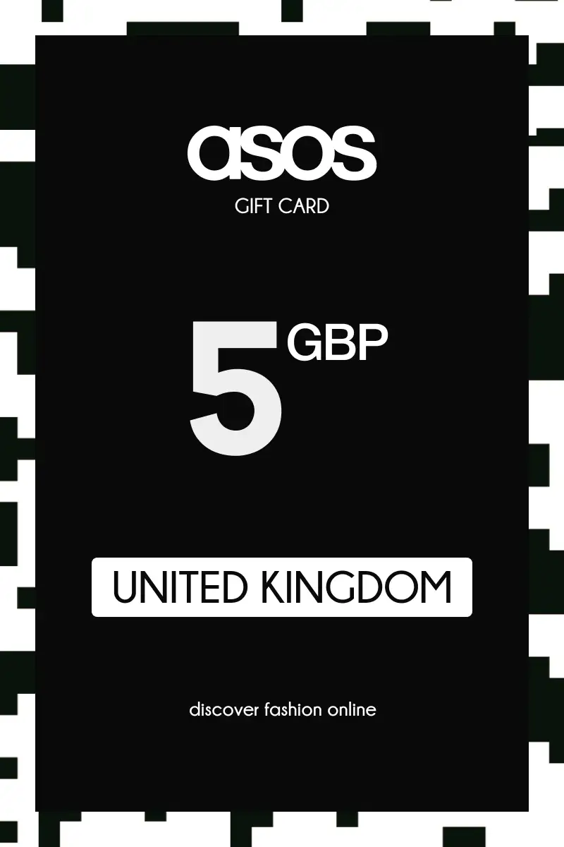 ASOS 5 GBP Gift Card (United Kingdom) - Digital Key