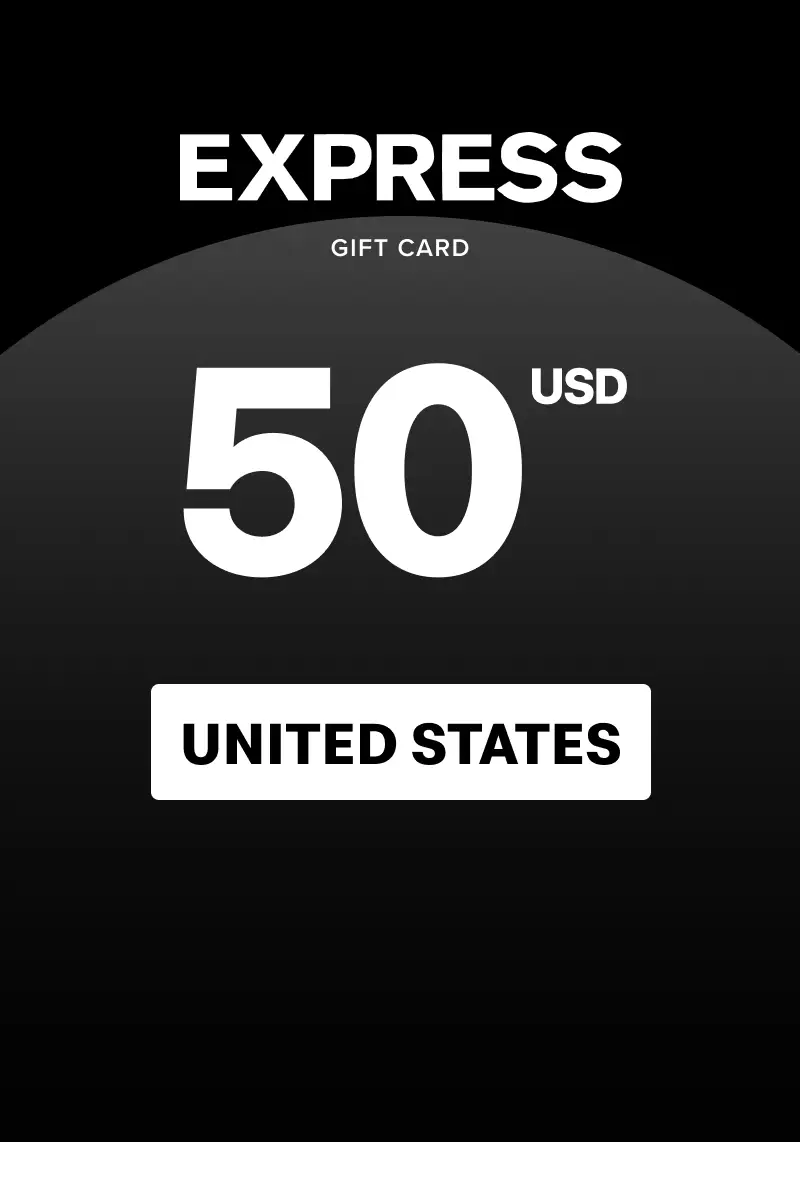 Express 50 USD Gift Card (United States) - Digital Key