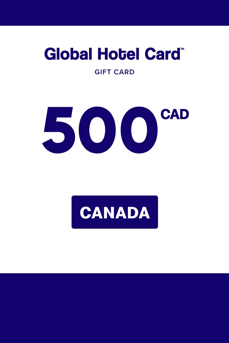 Global Hotel Card 500 CAD Gift Card (Canada) - Digital Key