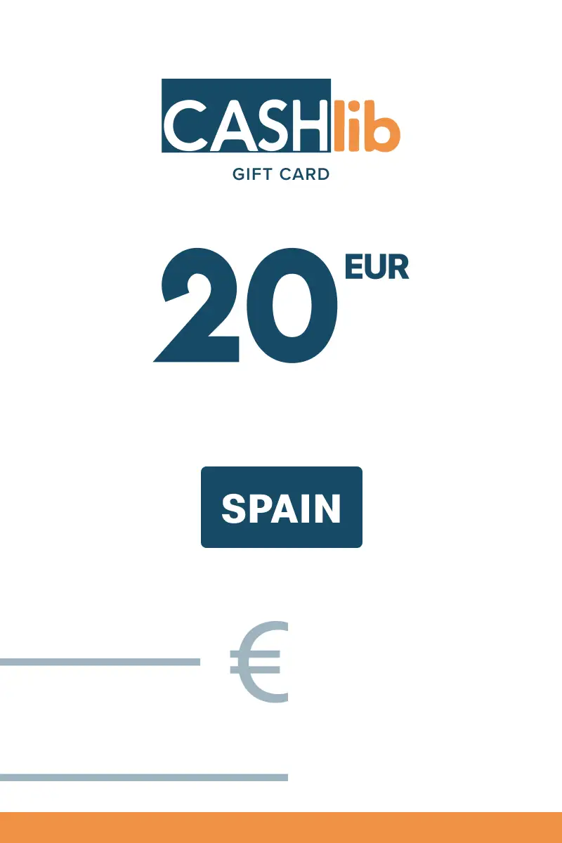 CASHlib 20 EUR Gift Card (Spain) - Digital Key