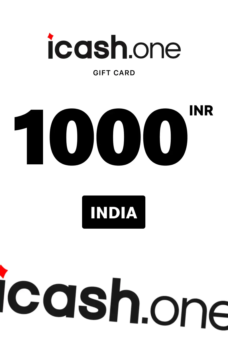 iCash.one 1000 INR Gift Card (India) - Digital Key