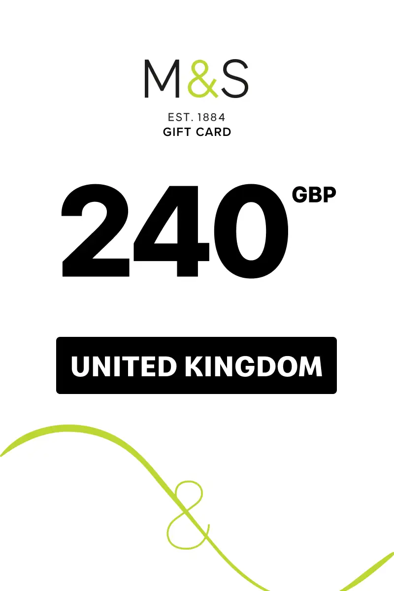 Marks and Spencer 240 GBP Gift Card (United Kingdom) - Digital Key