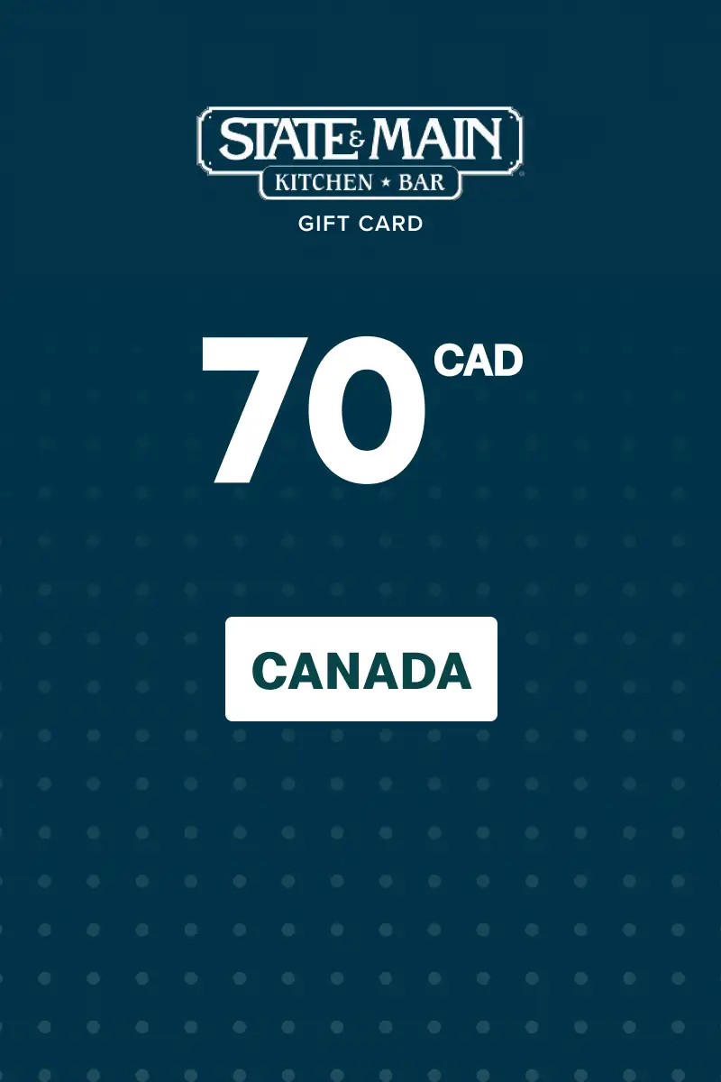 State and Main 70 CAD Gift Card (Canada) - Digital Key