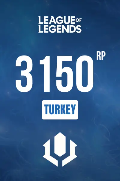 League of Legends 3150 RP (Turkey) - Digital Key