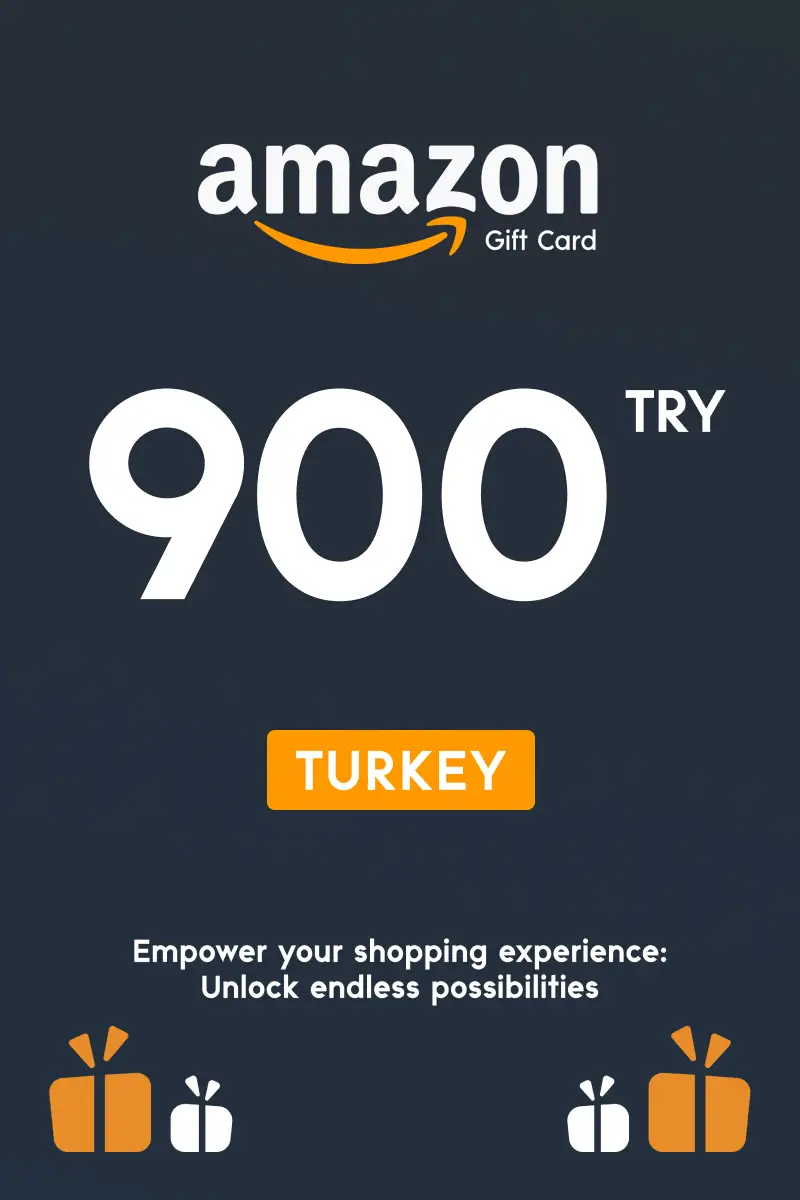 Amazon 900 TRY Gift Card (Turkey) - Digital Key