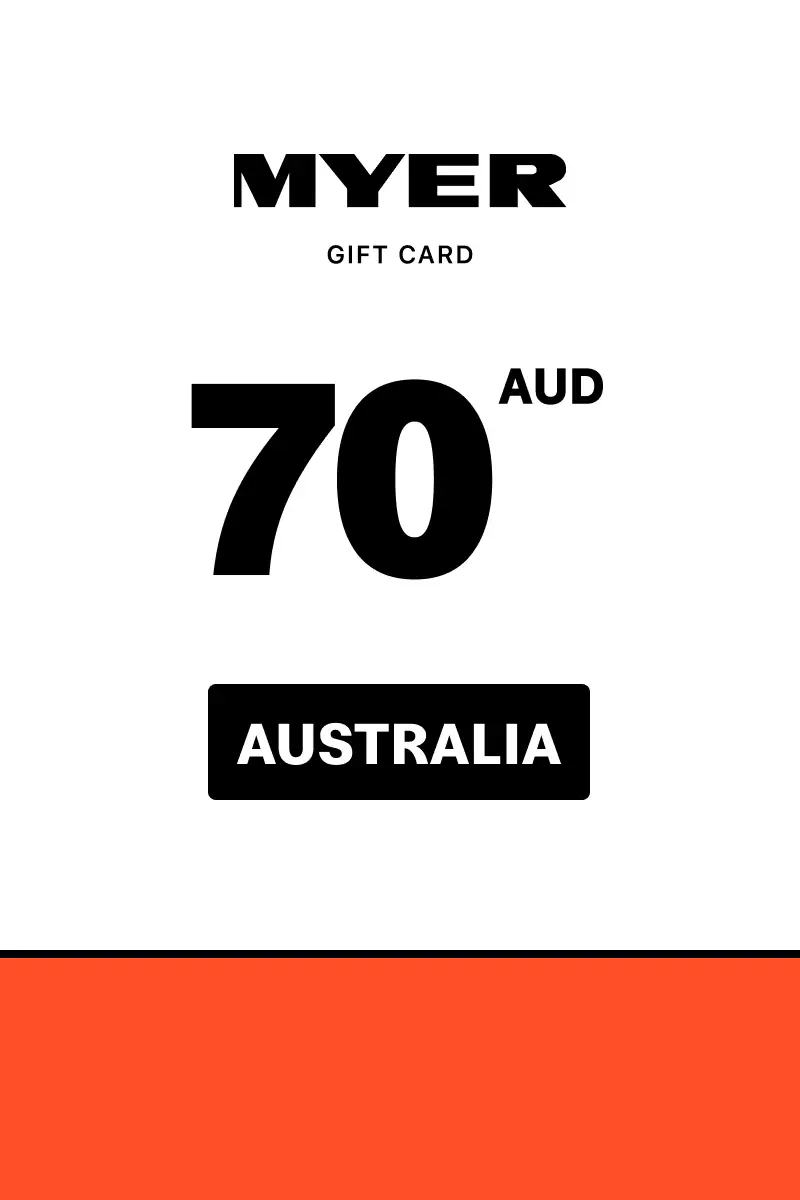Myer 70 AUD Gift Card (Australia) - Digital Key