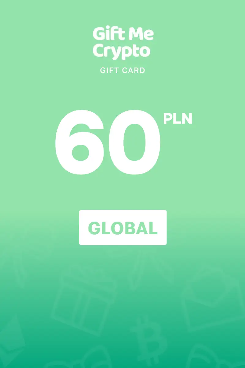Gift Me Crypto 60 PLN Gift Card (Global) - Digital Key