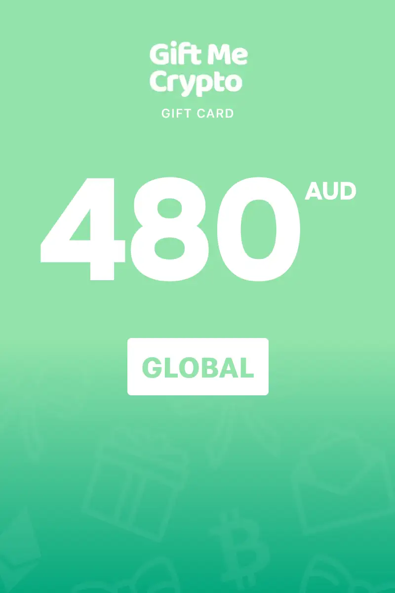 Gift Me Crypto 480 AUD Gift Card (Global) - Digital Key
