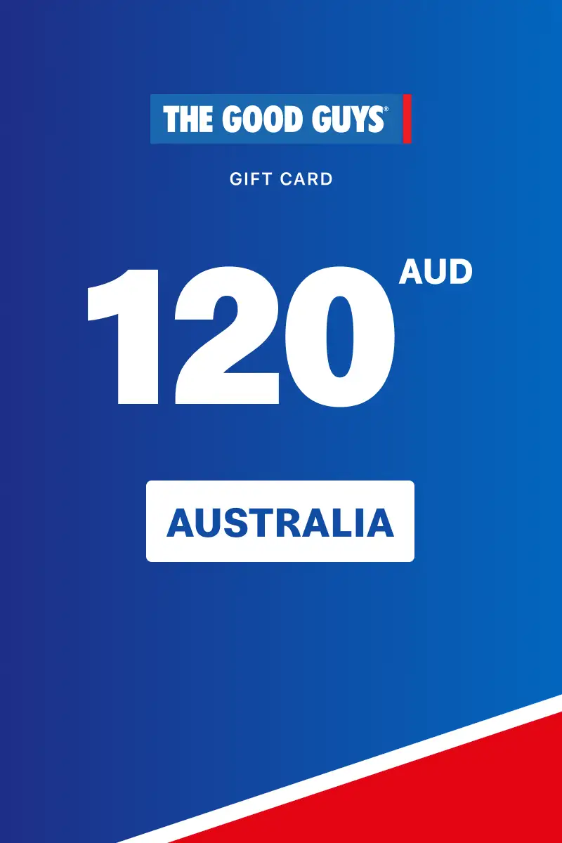 The Good Guys 120 AUD Gift Card (Australia) - Digital Key